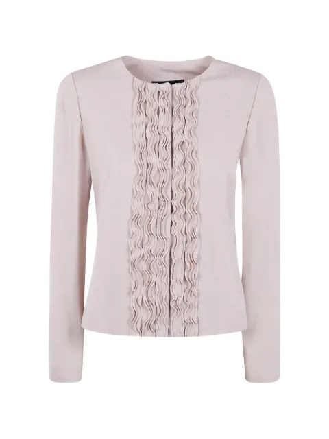 Emporio Armani ruffled jacket Neutrals EW003345AF20510