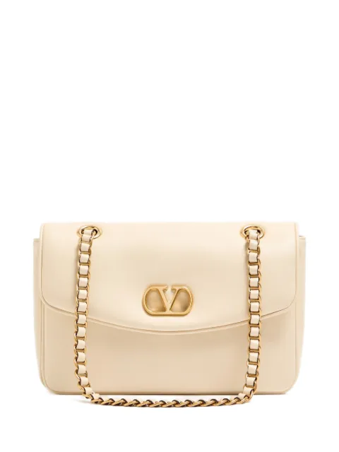 Valentino Garavani Djuna medium chain bag in nappa leather Neutrals WB0T57AIR