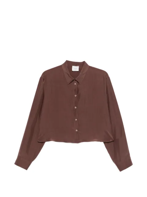 Alysi buttoned shirt Brown 116219P6003