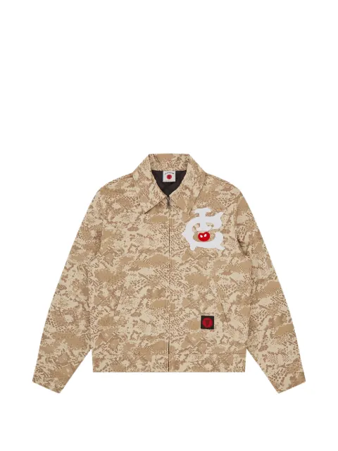 ICECREAM camouflage-print shirt jacket Neutrals IC26183