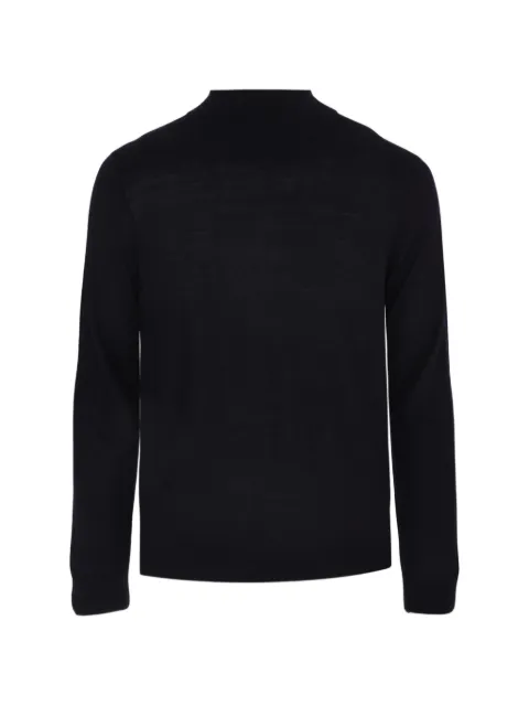 Corneliani knitted shirt Blue 26M4012625606