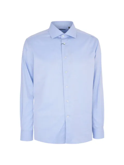 Corneliani buttoned shirt Blue 26P1002611211