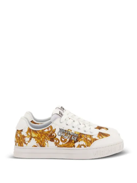 Versace Jeans Couture Court 88 logo sneakers White 80YA3SK6ZSE04