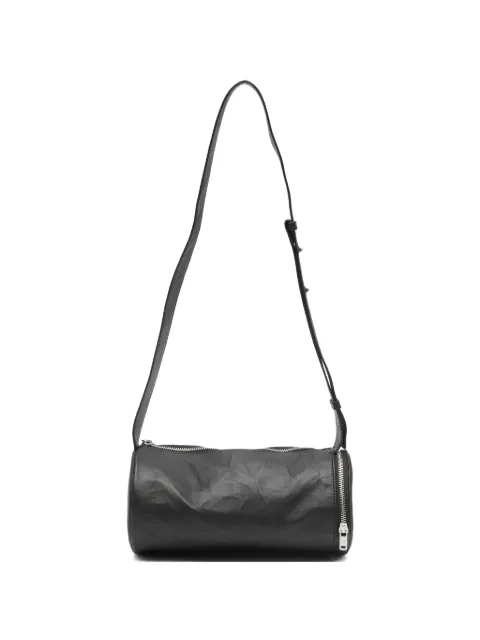 Y-3 Barrel zip-cylinder messenger bag Black KD0169