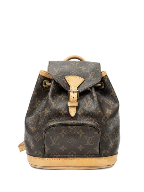 Louis Vuitton Pre-Owned 2000 PM Montsouris backpack Brown SP0070
