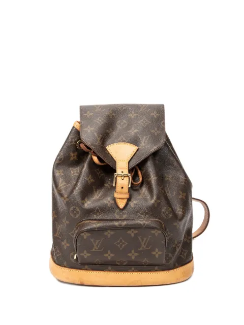 Louis Vuitton Pre-Owned 2000 Montsouris monogram backpack Brown SP0060