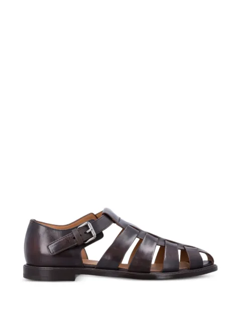 Church's Fisherman leather sandals Brown EX00339AHP