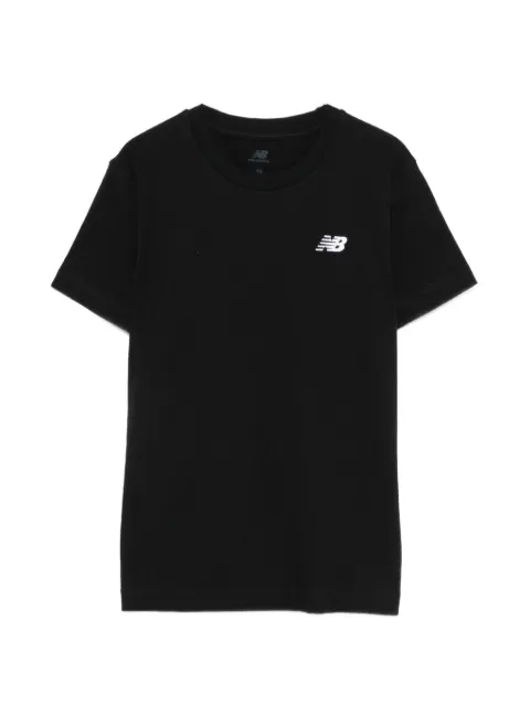 New Balance logo-embroidered T-shirt Black WT41509BK