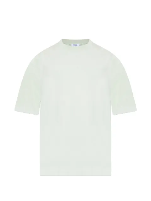 Off-White crew-neck T-shirt Green 44MAA120S26J00H330