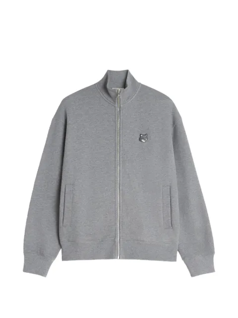 Maison Kitsuné patch-appliqué sweatshirt Grey QM02151KM0341