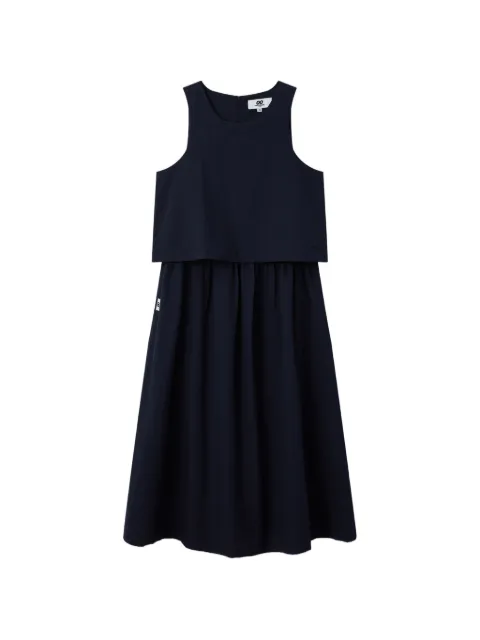 CHOCOOLATE tiered dress Blue B1XDSW01075X