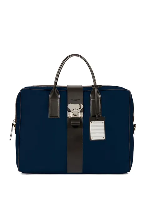 FPM Milano buckle fastening briefcase Blue A2132702133