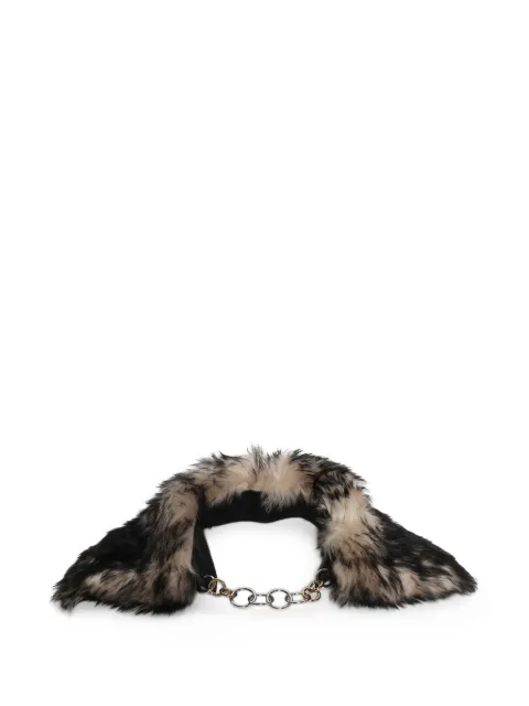 Jil Sander Cremino shearling collar Black J21ZZ0163J07206