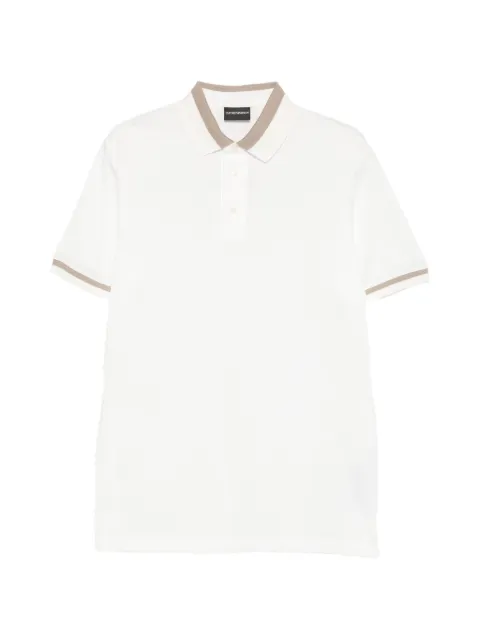 Emporio Armani short-sleeve polo shirt White EM005798AF12955