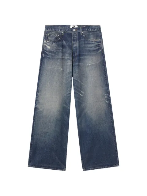 izzue distressed wide-leg jeans Blue IZXJNM00422X