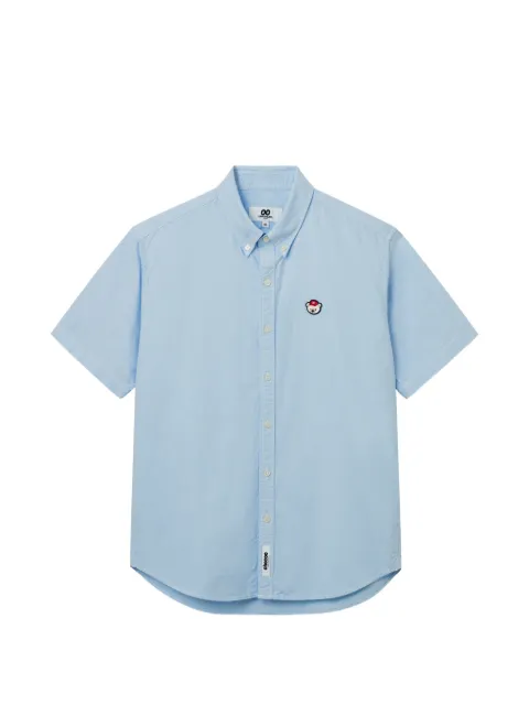 CHOCOOLATE buttoned embroidered shirt Blue B1XSRM00814X