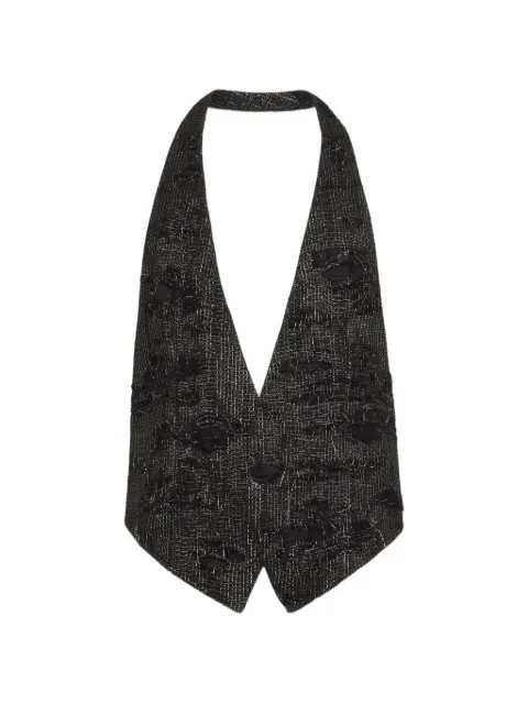 DSQUARED2 open-back vest Black S71FB0502DTN018