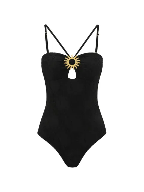 FARM Rio sunny moon swimsuit Black 337951