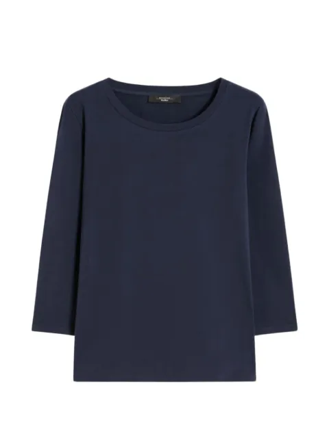 Weekend Max Mara long-sleeve T-shirt Blue 2615971011600