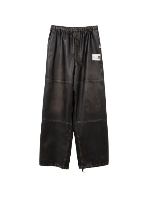 Maison MIHARA YASUHIRO panelled trousers Black A15PT073