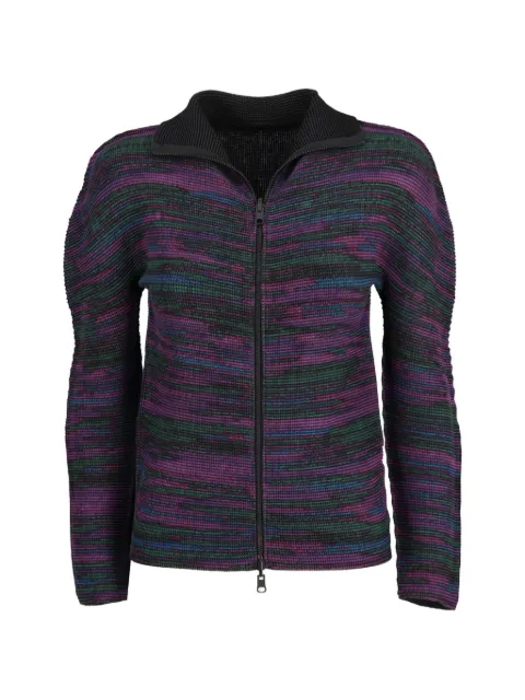 Issey Miyake Pre-Owned Cauliflower jacket Purple MR1510254