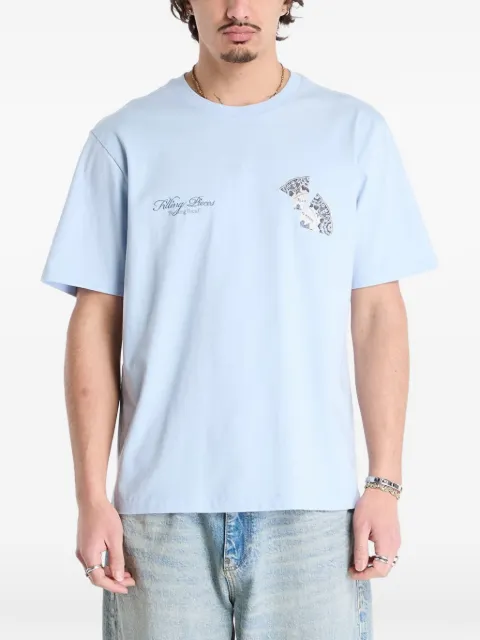 Filling Pieces Broken Plate T-shirt Blue 412620500321SKYWAY