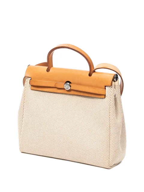 Hermès Pre-Owned 2003 Herbag shoulder bag Neutrals STAMP