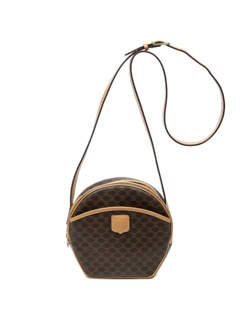 Celine Pre-Owned Macadam crossbody bag Brown M12