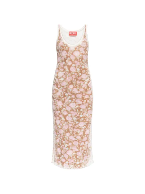 Diesel M-Blom floral dress Neutrals A239330IKCL