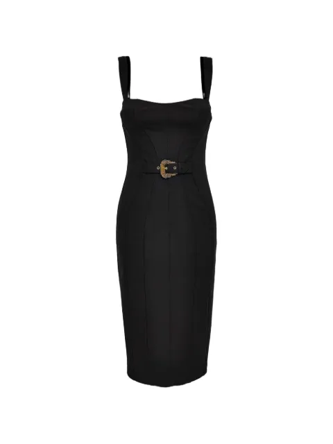 Versace Jeans Couture buckle-detail dress Black 80HAO940J0092