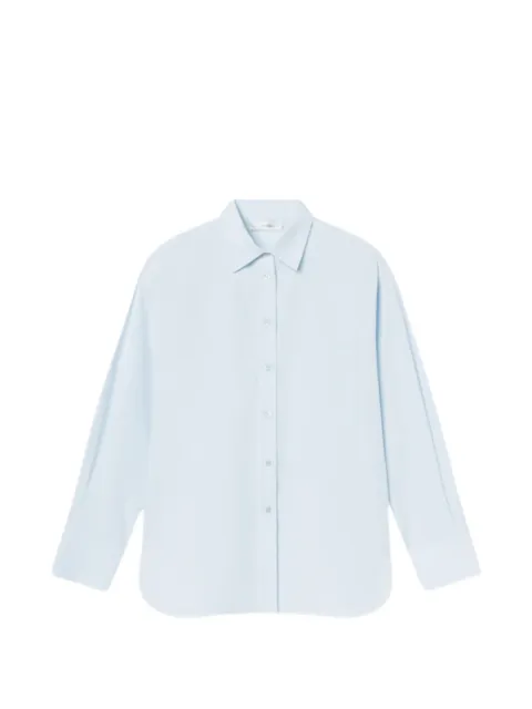 FRAME The Boy long-sleeve shirt Blue WS26WSH003