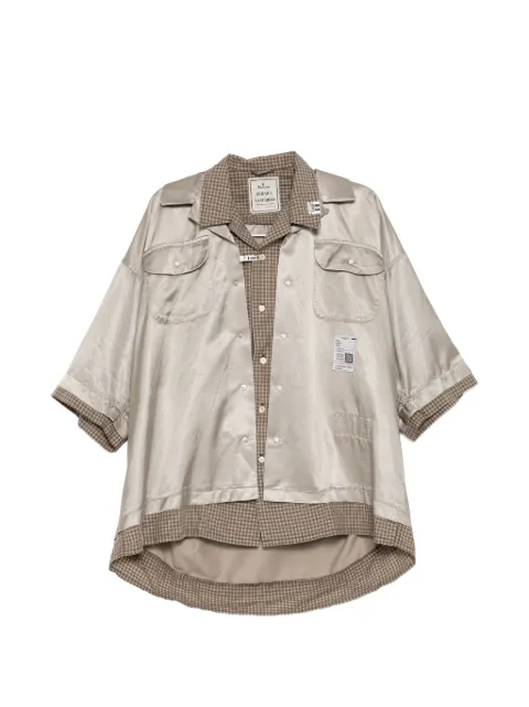 Maison MIHARA YASUHIRO triple shirt Neutrals J16SH186