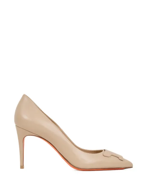 Santoni Sibille heeled pumps Neutrals WDID71207HI2TSZAE40