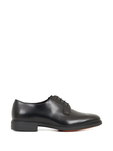 Santoni block-heel derby shoes Black MGEG19291NEAXNTGN01