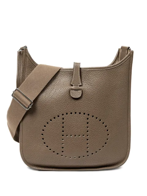 Hermès Pre-Owned Evelyne III leather shoulder bag Brown STAR