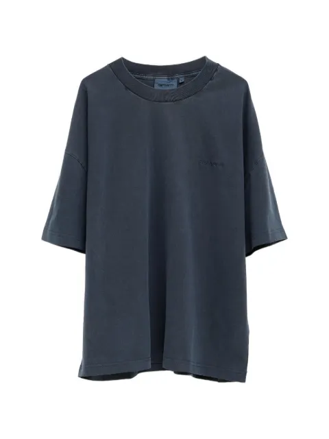Carhartt WIP Benton embroidered T-shirt Blue I0355903IWGD