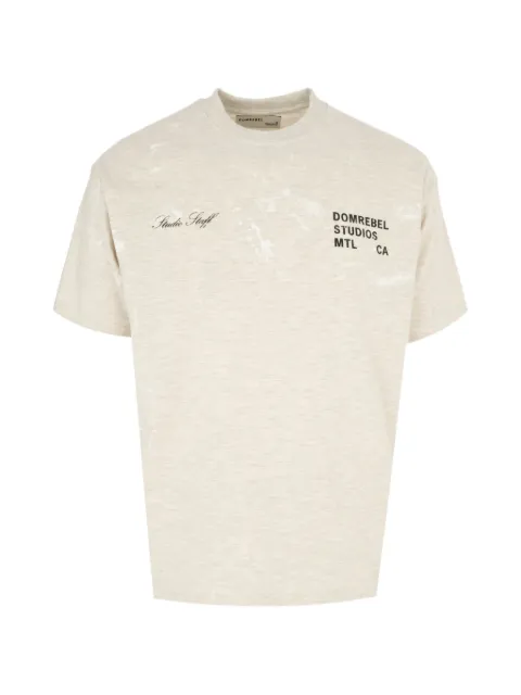 DOMREBEL Staff crew-neck T-shirt Neutrals 3392STAFFTSHIRT