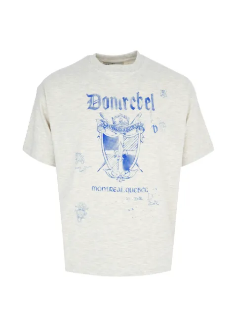 DOMREBEL Dominus Crest printed T-shirt Neutrals 3349DOMINUS