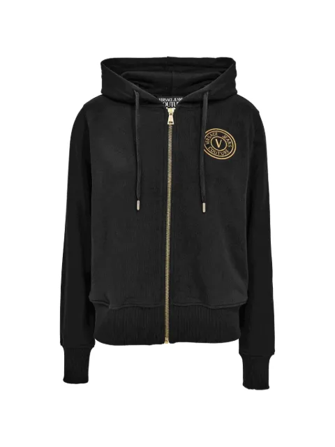 Versace Jeans Couture V-emblem hoodie Black 80HAIT02CF01T