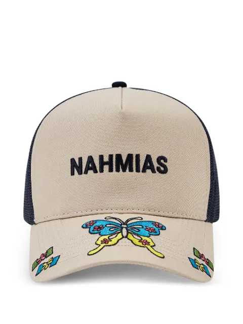 Nahmias butterfly-detail baseball cap Blue TR2Q19410