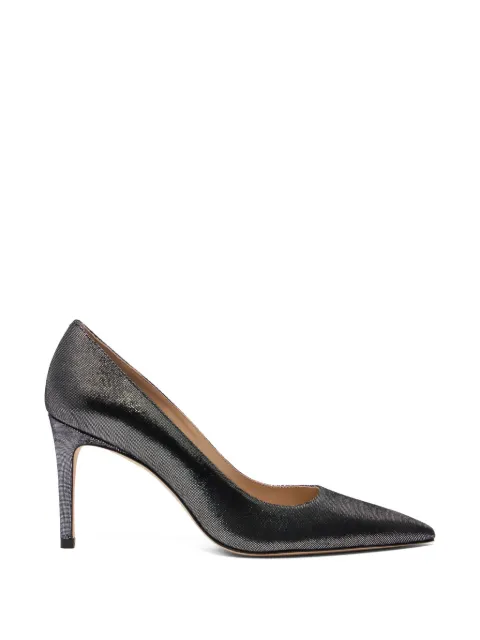 Stuart Weitzman Power pointed pumps Silver SM987LTNSLV