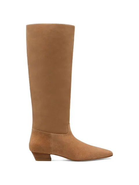 Stuart Weitzman Stassi square-toe boots Neutrals SN067SKDWO4