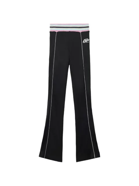 Off-White Fluid Track Ow stripe-detail trousers Black 2CJ00AS26JER001W003