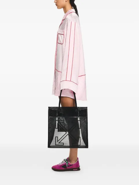 Off-White Market logo tote bag Black OWNA23FS26FAB0011010