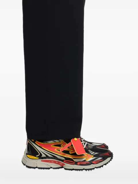 Off-White Be Right Back arrow zip-tie sneakers Black OMIA295S26FAB0051026