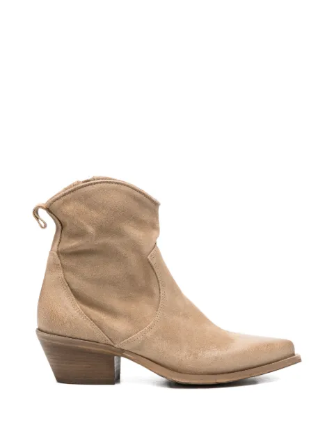 Metisse pointed-toe boots Neutrals DX380S