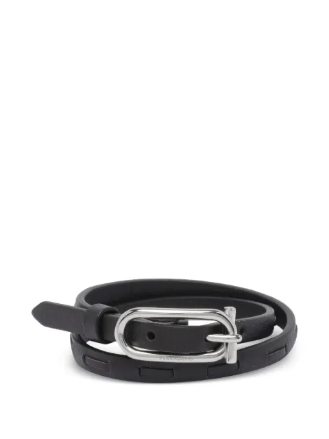 Ferragamo buckle Gancini bracelet Silver 791009