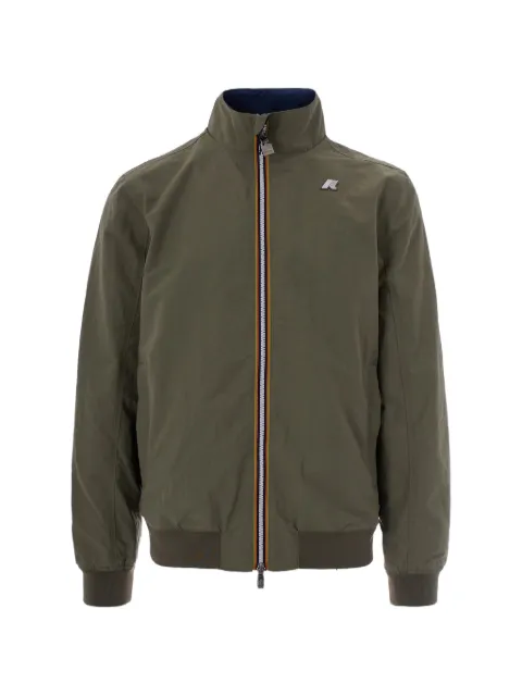 K-Way Arsene zip double jacket Green K8135PWC44