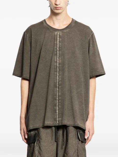 Uma Wang seam-detail T-shirt Grey UM1541UW860