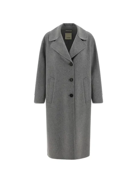Max Mara Zoe notched-lapel coat Grey 2619011101600